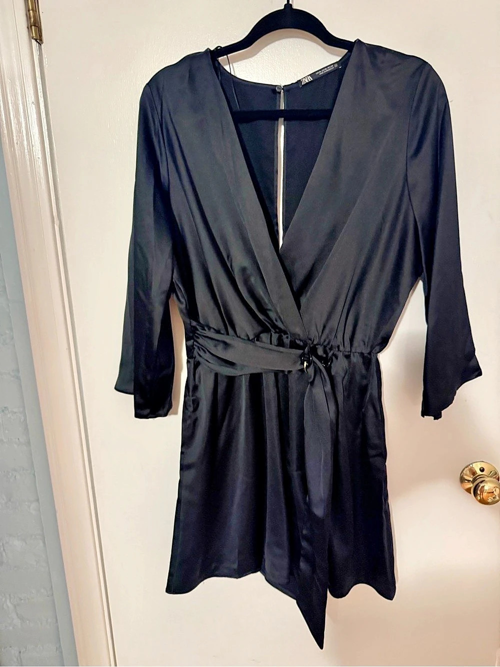 Zara Black Mini Romper Size XL